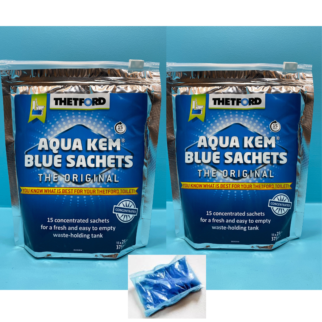 Pack THETFORD 6x Aqua-Kem Bleu x15 Sachets Traitement Des Matières