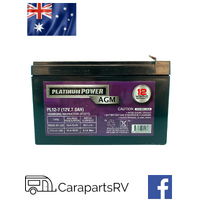 BREAKSAFE Caravan Breakaway System Battery 12V 7AH (Platinum). BRAKESAFE Battery