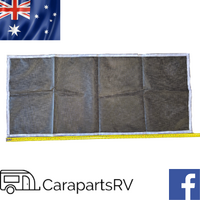 COROMAL POPTOP SKIRT FLYSCREENS. MIDGEE PROOF MESH, SIZE 1090 X 480mm